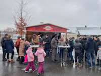 Wesenitztaler Weihnachtsmarkt in D�rrr�hrsdorf-Dittersbach, 03.12.2023